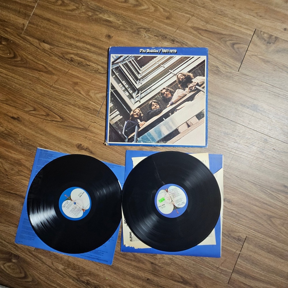 The Beatles 1967-1970 Apple Records 1973 SKBO-3404 Gatefold Vinyl 2LP VG EX/EX